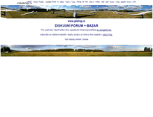 Tablet Screenshot of gliding.cz